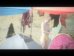 Unaware private filming of sexy girl