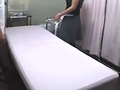 Busty babe toyed nicely in Japanese hidden cam massage video