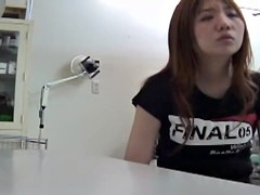 Teen bitch from Japan made her gynecologist very horny