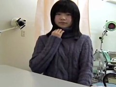 Asian slut plays with a big rod in kinky massage porn movie