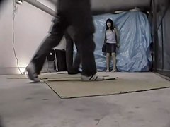 Top sharking movie with japanese cunt plugged by two rods