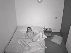 Guest Masturbating on Hidden cam