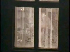 Through window. My sister caught masturbating