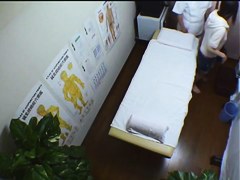 Asian fucked in private parlor on Japanese massage spy video