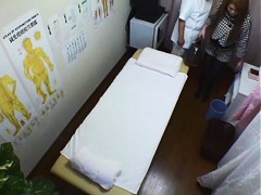 Candid medical massage voyeur video featuring fresh Asian girl