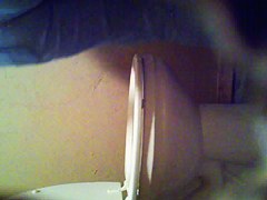 Toilet spy cam shot babe that produced a stream of piss