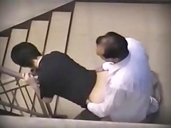 stairwell fuck (Japan)