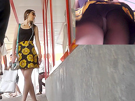Great upskirt collection will surely make your day