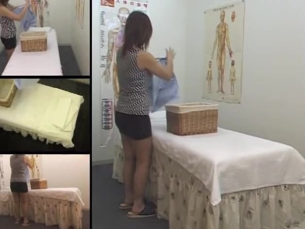 Asian Girl Massage Hidden Camera