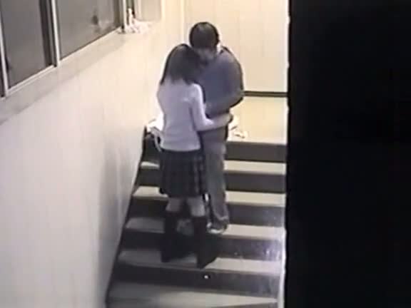 Couple caught on a spy cam having sex