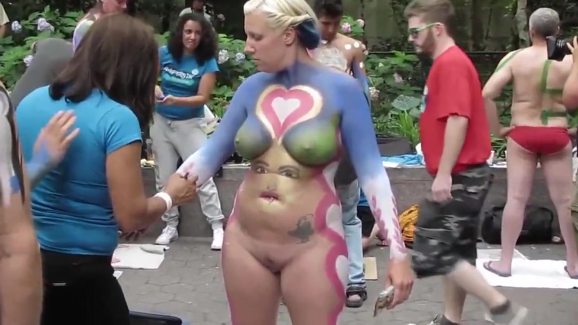 amateur public body painting